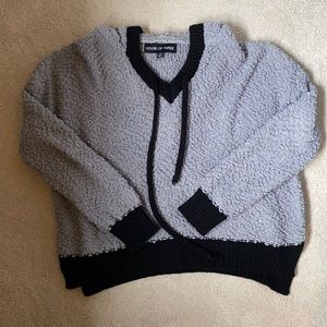 House of Three Knit Hoodie